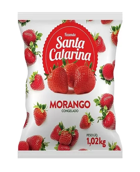 MORANGO SANTA CATARINA - PACOTE 1,020KG