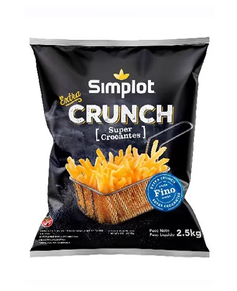 BATATA EXTRA CRUNCH FINA - CAIXA 6 UN - 2,5 KG