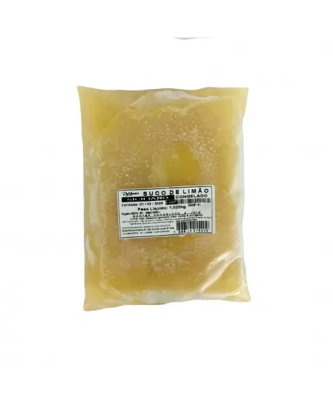 SUCO DE LIMAO SICILIANO INTEGRAL CONGELADO 1,020KG