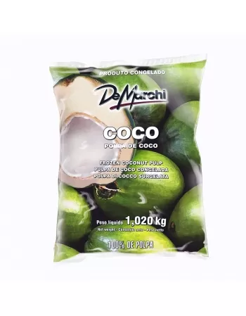 POLPA DE COCO INTEGRAL CONGELADA 1,020KG