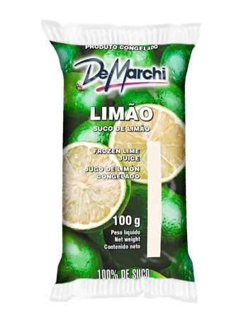 SUCO DE LIMAO CONGELADO 100G - PCT 10 UN