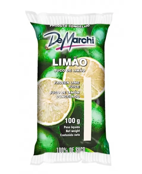 SUCO DE LIMAO CONGELADO 100G - PCT 10 UN