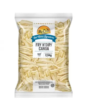 MCCAIN PREF.CONG.FRY & DIP 6X2,5KG