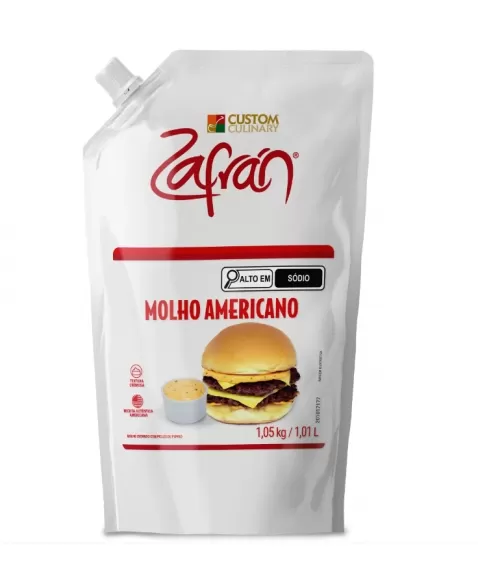 MOLHO AMERICANO ZAFRAN 1,050 KG