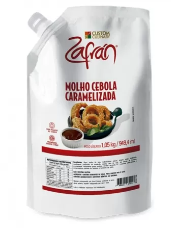 MOLHO CEBOLA CARAMELIZADA ZAFRAN 1,05KG