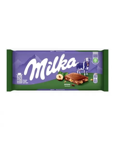 MILKA HAZELNUT 100G (101030)