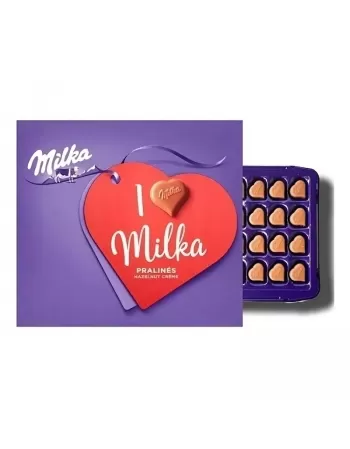 MILKA I LOVE HAZELNUT CREAM 110G X 10 (101901)