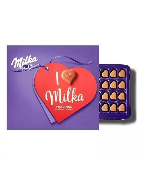 MILKA I LOVE HAZELNUT CREAM 110G X 10 (101901)