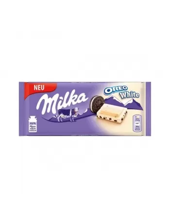 MILKA OREO WHITE 100G X 22 (101068)