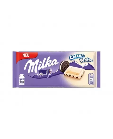 MILKA OREO WHITE 100G X 22 (101068)