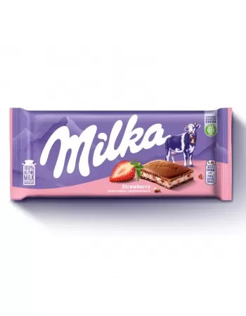 MILKA STRAWBERRY 100G (101046)