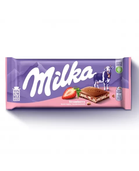 MILKA STRAWBERRY 100G (101046)