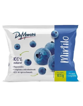 FRUTAS MIRTILO CONGELADO DM 300G - 20 PCT - CX 6KG