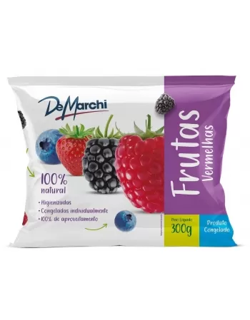 FRUTAS VERMELHAS CONGELADA DM 300G - 20 PCT - CX 6KG