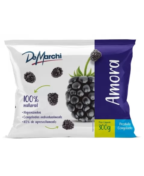 FRUTAS AMORA CONGELADA DM 300G - 20 PCT - CX 6KG