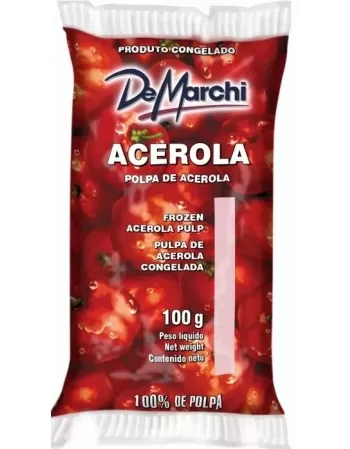 POLPA DE ACEROLA INTEGRAL - 10 UN - 100G