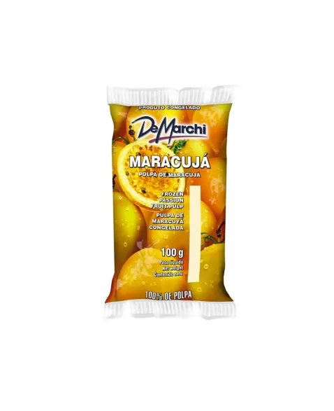 POLPA DE MARACUJA INTEGRAL - 10 UN - 100G