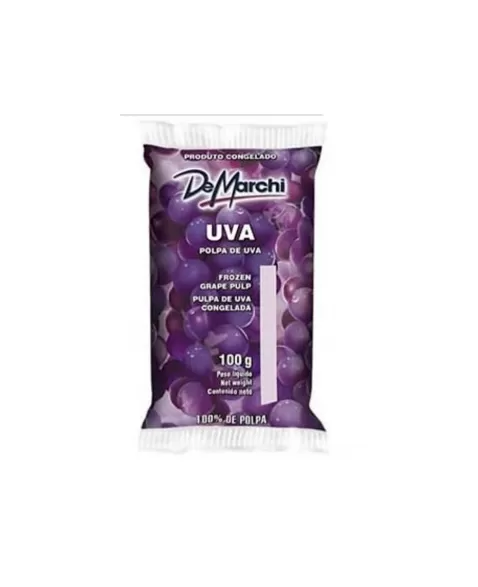 POLPA DE UVA INTEGRAL - 10 UN - 100G