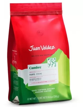 JUAN VALDEZ CUMBRE CAFE MOIDO 250G